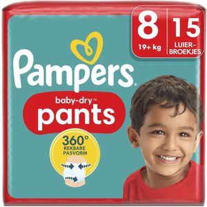 Pampers Baby-Dry Pants Maat 8 Luierbroekjes - Pampers midpacks 4 voor 29.00