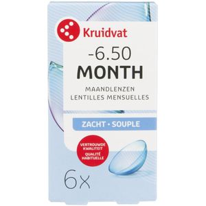 2+1 Gratis: Kruidvat Opticare -6.50 Zachte Maandlenzen - 2+1 Gratis