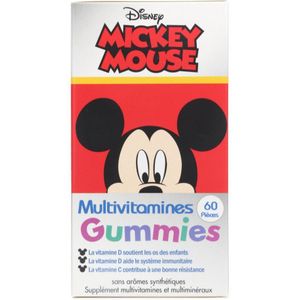 Disney Kinder Multivitaminen Gummies Mickey Mouse - 60 Gummies