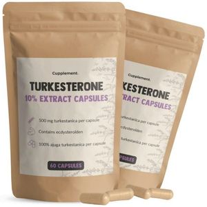 Cupplement Turkesterone Capsules 500 mg