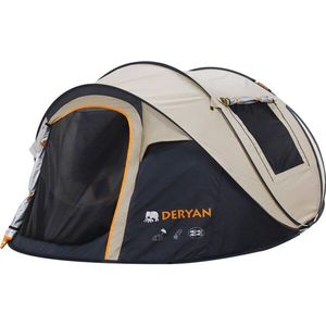 Deryan Luxe Pop-Up Tent 4P UV50+ 5000mm