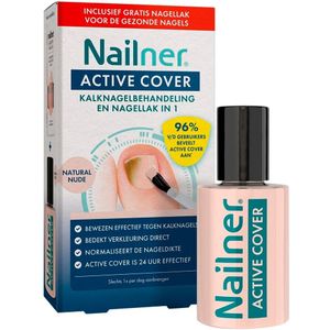 Nailner Active Cover Kalknagelbehandeling en Nagellak - €5.00 korting