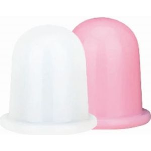 UNIQ Cupping Massage Cups – 2 st. Anti‑Cellulite Siliconen