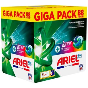 Ariel - Touch of Lenor Unstoppables Color - Wasmiddel Pods - Gigapack