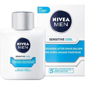 Nivea Men Sensitive Cooling Aftershave Balsem - 1+1 Gratis