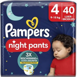 Pampers Baby-Dry Night Pants Maat 4 Luierbroekjes - 1+1 Gratis