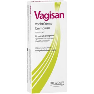 Vagisan VochtCrème Cremolum 1X 16st | Bij Vaginale Droogheid | Hormoonvrij
