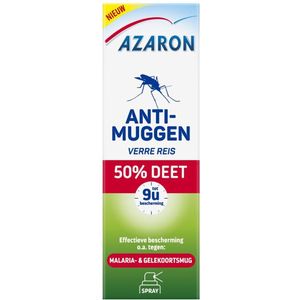 Azaron 50% Deet Anti-Muggen Spray - Gratis thuisbezorgd
