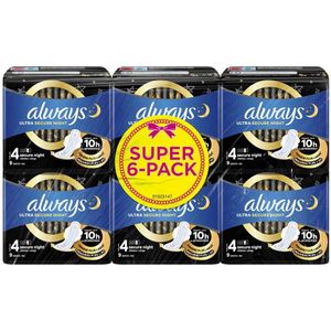 Always Ultra Secure Night (Maat 4) Maandverband met Vleugels