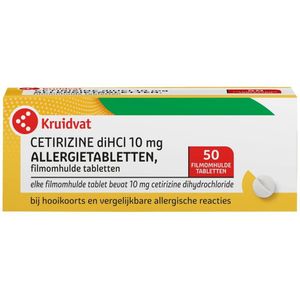 Kruidvat - Cetirizine 10mg - Allergietabletten