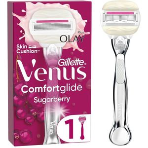 Gillette Venus Comfortglide Sugarberry Scheerapparaat - 50% Korting