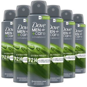 Dove Men + Care Extra Fresh Deodorant Spray - Diverse multipakken 60% korting