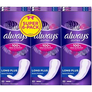 Always Dailies Extra Long Inlegkruisjes