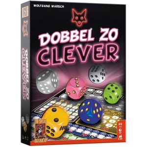 999 Games Dobbel Zo Clever - Uitgebreide variant van het spel Clever voor 1-4 spelers vanaf 8 jaar