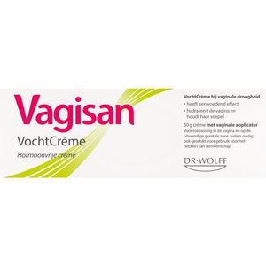 Vagisan VochtCrème 1x 50g | Bij Vaginale Droogheid | Hormoonvrij
