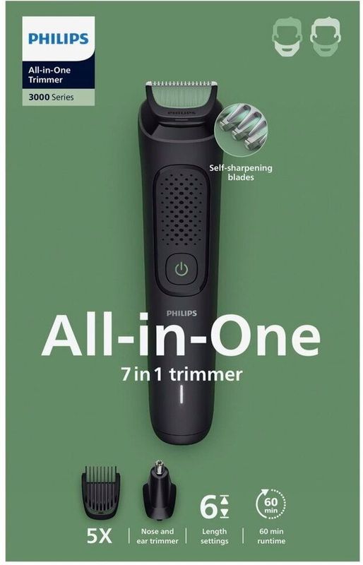 Philips MG3920/15 - Verzorgingsset - 60 Minuten Werktijd - 7-in-1