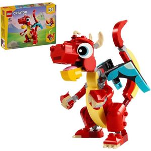 2e Halve Prijs: LEGO Creator 31145 Rode Draak - 2e Halve Prijs