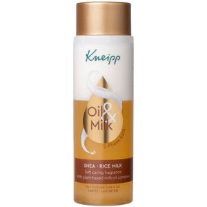 Kneipp Oil & Milk Shea & Rice Milk 2-Fasen Badolie en -Melk
