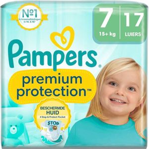 Pampers Premium Protection Maat 7 Luiers - Stapelkorting Pampers luiers