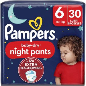 2+2 Gratis: Pampers Baby-Dry Night Pants Maat 6 Luierbroekjes - 2+2 Gratis