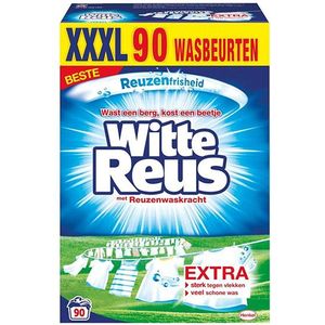 Witte Reus waspoeder XXXL 4,95 kg (90 wasbeurten)