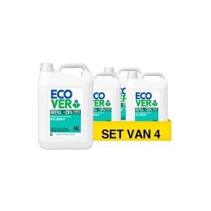 Ecover Universeel Wasmiddel Hibiscus & Jasmine 5L (4 flacons - 400 wasbeurten)