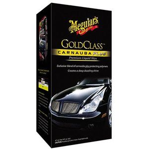 Meguiars Gold Class Carnauba Plus Premium Liquid Wax met foampad (473 ml)