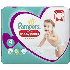 Pampers Premium Protection Pants maat 4 (32 luiers)