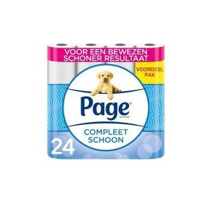 Page Compleet Schoon toiletpapier (24 rollen)