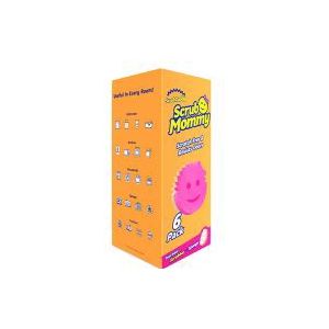 Scrub Daddy | Scrub Mommy sponzen roze (6 stuks)