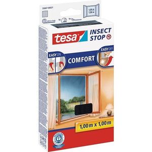 Tesa vliegenhor Insect Stop comfort (100 x 100 cm, zwart)