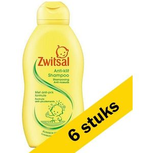 6x Zwitsal anti-klit shampoo (200 ml)