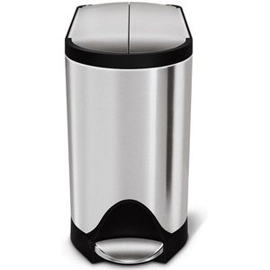 Simplehuman Code R pedaalemmer (10 liter, zilver)