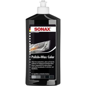 Sonax polish & wax zwart (500 ml)