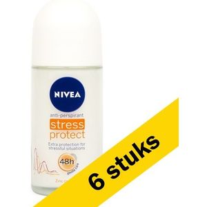 6x Nivea deoroller Stress Protect (50 ml)