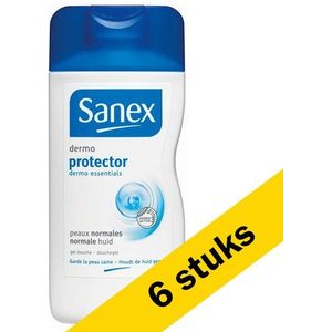 6x Sanex Dermo Protector douchegel (500 ml)