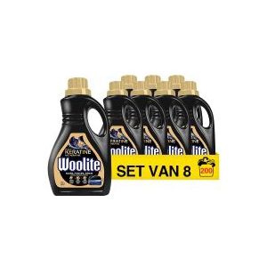 Woolite Vloeibaar Wasmiddel Zwarte Was 1,5 Liter (8 flessen - 200 wasbeurten)