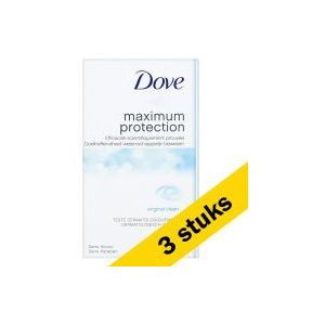 3x Dove deodorant stick Maximum Protection Original (45 ml)