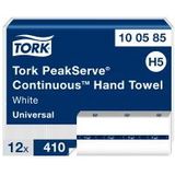 Handdoeken Tork PeakServe® 100585 1-laags | 12 pakken | Geschikt voor Tork H5 dispenser