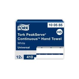 Handdoeken Tork PeakServe® 100585 1-laags | 12 pakken | Geschikt voor Tork H5 dispenser