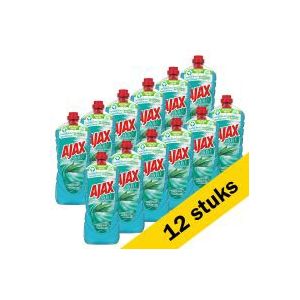 12x Ajax Allesreiniger Eucalyptus 1,25 liter