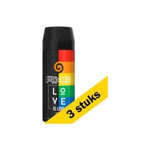 3x Axe Unite Pride deodorant - body spray (150 ml)