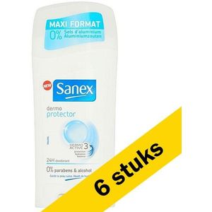 6x Sanex deodorant stick Dermo Protector (65 ml)