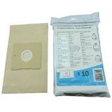 Daewoo papieren stofzuigerzakken 10 zakken + 1 filter (123schoon huismerk)