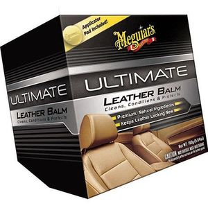 Meguiars Ultimate Leather Balm met foampad (160 gram)