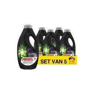 Ariël - Liquid - Zwart - Wasmiddel - 5x 990 ml - 110 Wasbeurten
