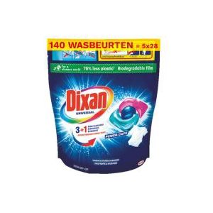 Dixan Power Caps Universeel 336 gram (5 stuks - 140 wasbeurten)