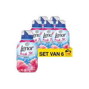 Lenor Fresh Air Outdoorable Wasverzachter Pink Blossom 462 ml (6 flessen - 198 wasbeurten)