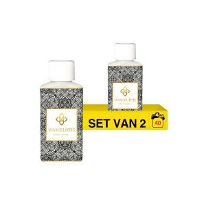 Duo-pack: Wasgeurtje White Musk Wasparfum (2 flessen - 100 ml)