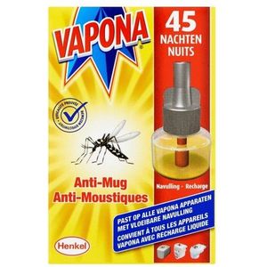 Vapona anti-muggen stekker 1 navulling (58 gram)